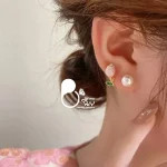 قیمت گوشواره گل صورتی وارداتی ترکیه از سایت زیورآلات بیوتی