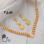 نیمست طرح طلا بحرینی با تخفیف💎فروشگاه زیورآلات بیوتی