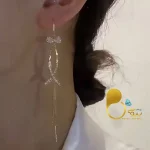 گوشواره پاپیون ترک وارداتی 💎فروشگاه زیورآلات بیوتی