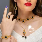 ست کامل رویای بلک با تخفیف💎زیورآلات بیوتی