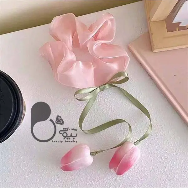 کش مو گل لاله💎فروشگاه زیورآلات بیوتی کش مو گل لاله💎فروشگاه زیورآلات بیوتی