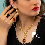ست کامل ستاره عقیق با تخفیف 💎فروشگاه زیورآلات بیوتی