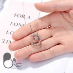 گردنبند ماه و ستاره 💎فروشگاه زیورآلات بیوتی