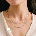 قیمت و خرید زنجیر دیسکو سیلور استیل وارداتی ترکیه💎 رنگ ثابت و ضد حساسیت