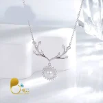 قیمت و خرید گردنبند گوزن مرواریدی خاص