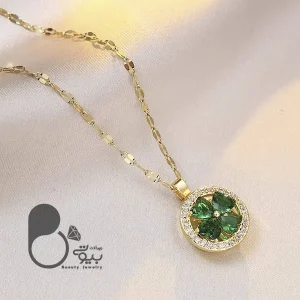 گردنبند شبدر اسپینری💎فروشگاه زیورآلات بیوتی