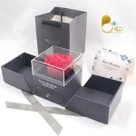 باکس فلاور رز جاویدان با تخفیف💎فروشگاه زیورآلات بیوتی