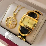 ست ساعت موتور ژاپن حراجی بیوتی با تخفیف💎فروشگاه زیورآلات بیوتی خرید ساعت اصل ژاپنی با گردنبند ست