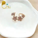 انگشتر ژوپینگ فلاور💎 زیورآلات بیوتی
