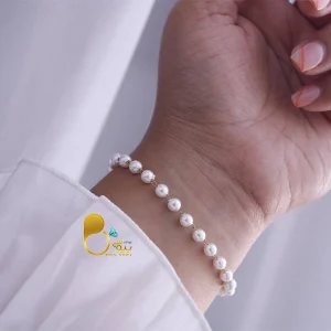 دستبند مرواریدی💎فروشگاه زیورآلات بیوتی