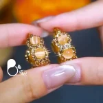 گوشواره گونش ترک💎فروشگاه زیورآلات بیوتی