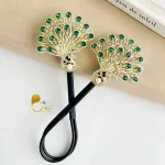 قیمت و خرید باند مو طرح طاووس ترک💎شیک، وارداتی و مناسب انواع مو