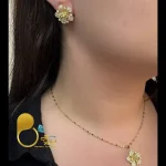 نیم ست گل رویا با تخفیف💎فروشگاه زیورآلات بیوتی