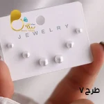 گل گوش ۳ جفتی💎زیورآلات بیوتی