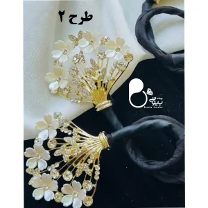 قیمت و خرید کش مو خاص مجلسی نگین دار از سایت بیوتی