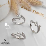 خرید انگشتر مرواریدی ژوپینگ اصل کپی طلا از سایت بیوتی