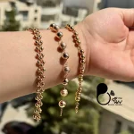 قیمت و خرید دستبند ژوپینگ توپی اصلی کپی طل با تخفیف💎فروشگاه زیورآلات بیوتی
