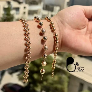 قیمت و خرید دستبند ژوپینگ توپی اصلی کپی طل با تخفیف💎فروشگاه زیورآلات بیوتی