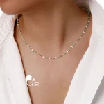 قیمت و خرید گردنبند مینا کاری ژوپینگ اصل💎گردنبند خاص و لاکچری با رنگ ماندگار