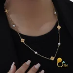 رومانتویی ونکلیف مروارید جدید با تخفیف💎فروشگاه زیورآلات بیوتی