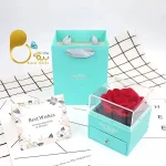 باکس فلاور جواهراتی با تخفیف💎فروشگاه زیورآلات بیوتی
