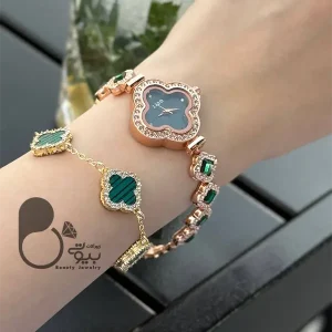 ست ساعت گرین ون کلیف با تخفیف💎فروشگاه زیورآلات بیوتی