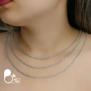 خرید ست گردنبند و دستبند ۳ لاین خاویاری با تخفیف