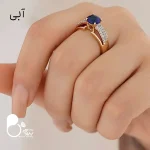 خرید انگشتر نگین اتریشی ژوپینگ 💎 زیورآلات بیوتی