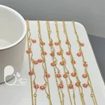 پابند کلاسیک آویز دار با تخفیف 💎زیورآلات بیوتی