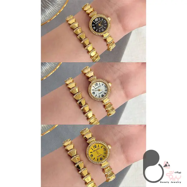 دو تیکه جواهری طرح تاج با تخفیف💎فروشگاه زیورآلات بیوتی دو تیکه جواهری طرح تاج با تخفیف💎فروشگاه زیورآلات بیوتی