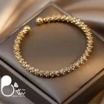 ست گوشواره و دستبند خاویاری💎 زیورآلات بیوتی