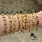 دستبند اسپرت طرح طلا با تخفیف💎فروشگاه زیورآلات بیوتی