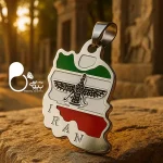 گردنبند ایران فروهر💎فروشگاه زیورآلات بیوتی