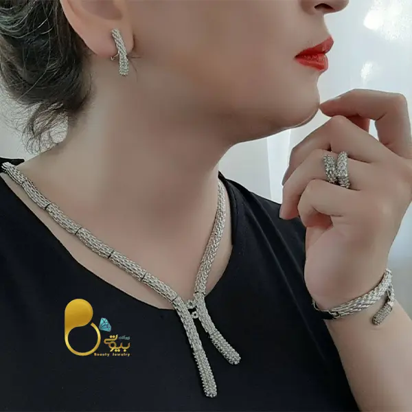 قیمت و خرید ست طرح نقره طرح جواهر 💎آبکاری طلا –تخفیف ویژه قیمت و خرید ست طرح نقره طرح جواهر 💎آبکاری طلا –تخفیف ویژه