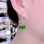 خرید گوشواره پرنسس ترک وارداتی از ترکیه💎فروشگاه زیورآلات بیوتی