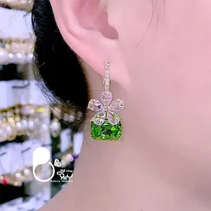 خرید گوشواره پرنسس ترک وارداتی از ترکیه💎فروشگاه زیورآلات بیوتی