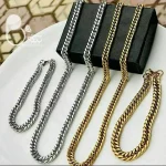 ست گردنبند و دستبند مردانه با تخفیف💎فروشگاه زیورآلات بیوتی
