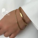 ست دولاین با سنگ طرح آماتیس با تخفیف💎زیورآلات بیوتی