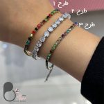 دستبند تنیسی نگین دار 💎فروشگاه زیورآلات بیوتی