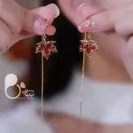 گوشواره رقص پاییز 💎فروشگاه زیورآلات بیوتی