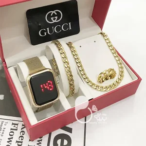 ست کامل ساعت مردانه با تخفیف💎فروشگاه زیورآلات بیوتی