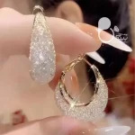 گوشواره کریستالی جدید 💎فروشگاه زیورآلات بیوتی