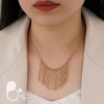 گردنبند کارتیر شرشره با تخفیف💎فروشگاه زیورآلات بیوتی