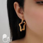 گوشواره ستاره 💎فروشگاه زیورآلات بیوتی