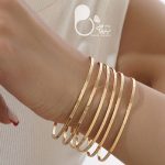 النگو آینه ای دو میل 💎فروشگاه زیورآلات بیوتی