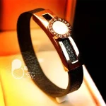 دستبند بولگاری چرمی مردانه با تخفیف💎فروشگاه زیورآلات بیوتی