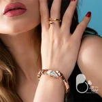 ست دستبند و انگشتر ماری💎 زیورآلات بیوتی