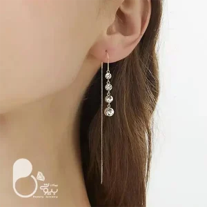 گوشواره رویا بخیه ای ترک💎 زیورآلات بیوتی