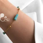 ست فیروزه💎 زیورآلات بیوتی