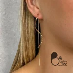 گوشواره ساقی💎فروشگاه زیورآلات بیوتی